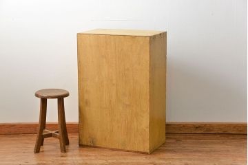 レトロ家具　昭和レトロ 1970年代　ポップなカラーチェスト(ドロワー、引き出し、タンス)