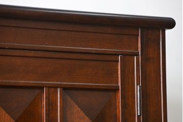 中古　松本民芸家具　希少なSII型洋服タンス　定価約59万　(ワードローブ、洋服箪笥)