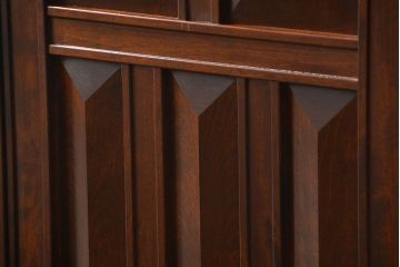 中古　松本民芸家具　希少なSII型洋服タンス　定価約59万　(ワードローブ、洋服箪笥)