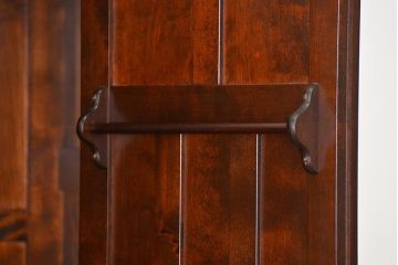 中古　松本民芸家具　希少なSII型洋服タンス　定価約59万　(ワードローブ、洋服箪笥)