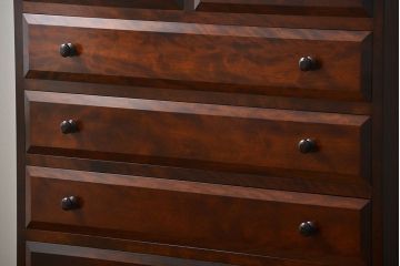 中古　松本民芸家具　D-34型整理タンス　定価約31万9000円　(箪笥)