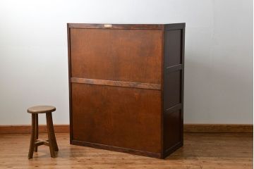 中古　松本民芸家具　D-34型整理タンス　定価約31万9000円　(箪笥)
