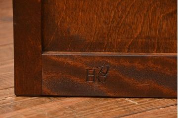 中古　松本民芸家具　D-34型整理タンス　定価約31万9000円　(箪笥)