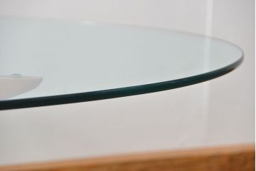 中古　アクタス取扱い　イタリアポラダ(porada)社　リビングテーブル　定価約21万円(センターテーブル)