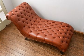 中古　海外輸入品　豪華なカウチソファ(寝椅子、寝イス)