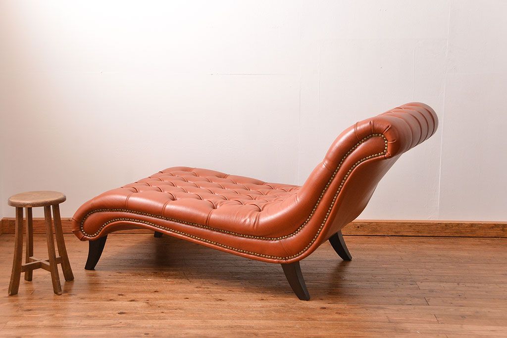 中古　海外輸入品　豪華なカウチソファ(寝椅子、寝イス)