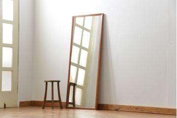 中古　カリモク60　スタンドミラー　定価約43000円(姿見、鏡)