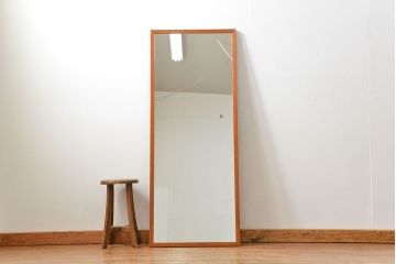中古　カリモク60　スタンドミラー　定価約43000円(姿見、鏡)