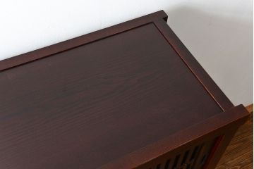 中古　三越で購入　上質な高級水屋箪笥　定価約35万円(茶箪笥、食器棚、収納棚)