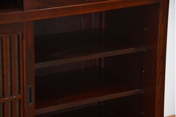 中古　三越で購入　上質な高級水屋箪笥　定価約35万円(茶箪笥、食器棚、収納棚)