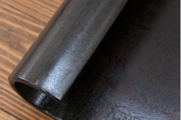 アンティーク家具　アンティーク 古い唐木の巻き花台　(飾り台)
