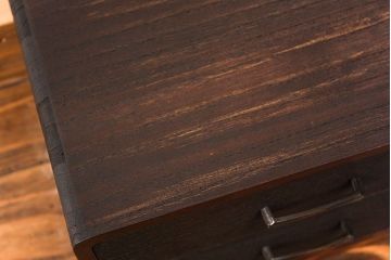 アンティーク家具　古民具・骨董 古い桐材の二杯小引き出し