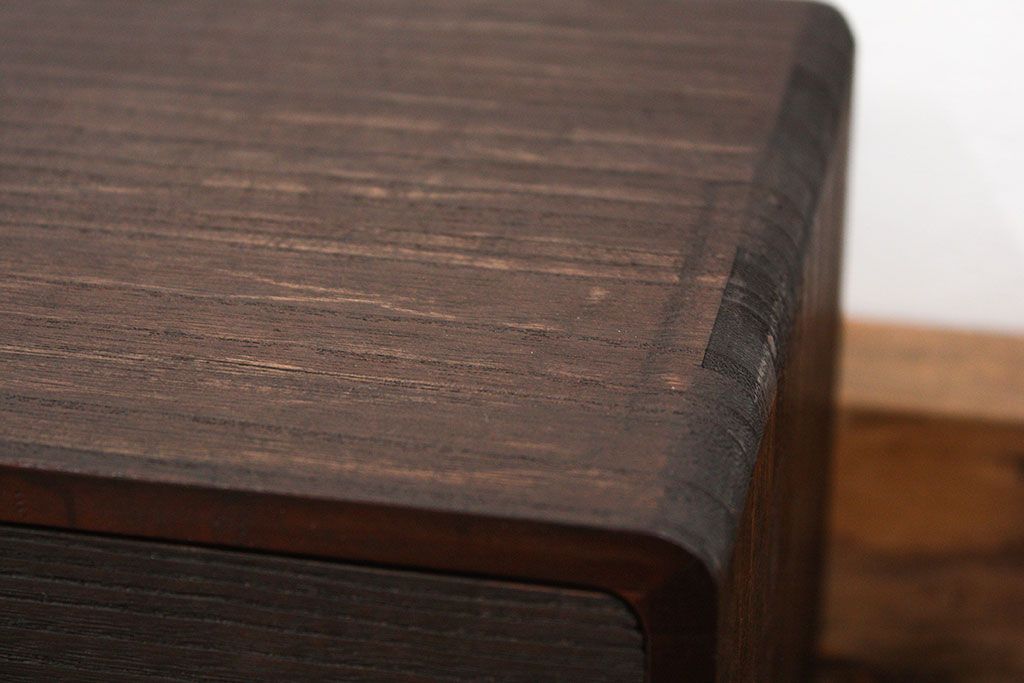 アンティーク家具　古民具・骨董 古い桐材の二杯小引き出し