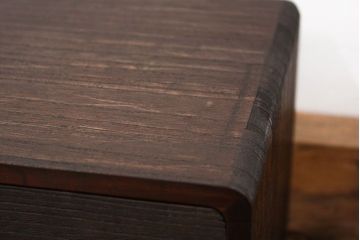 アンティーク家具　古民具・骨董 古い桐材の二杯小引き出し