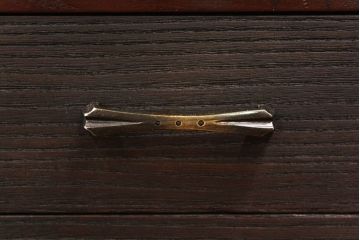 アンティーク家具　古民具・骨董 古い桐材の二杯小引き出し