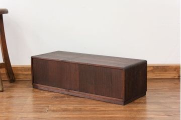 アンティーク家具　古民具・骨董 古い桐材の二杯小引き出し