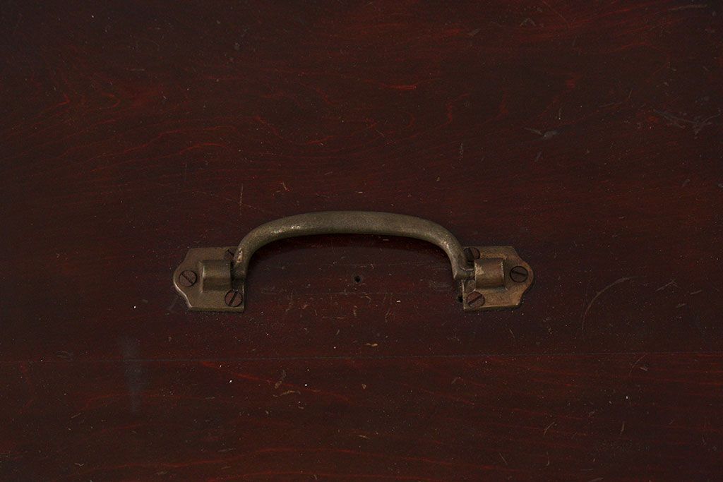 レトロ家具　昭和レトロ 珍品　歯医者さんの古い往診箱(小引き出し)