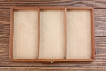 レトロ家具　昭和レトロ 珍品　歯医者さんの古い往診箱(小引き出し)
