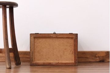 レトロ家具　昭和レトロ 珍品　歯医者さんの古い往診箱(小引き出し)