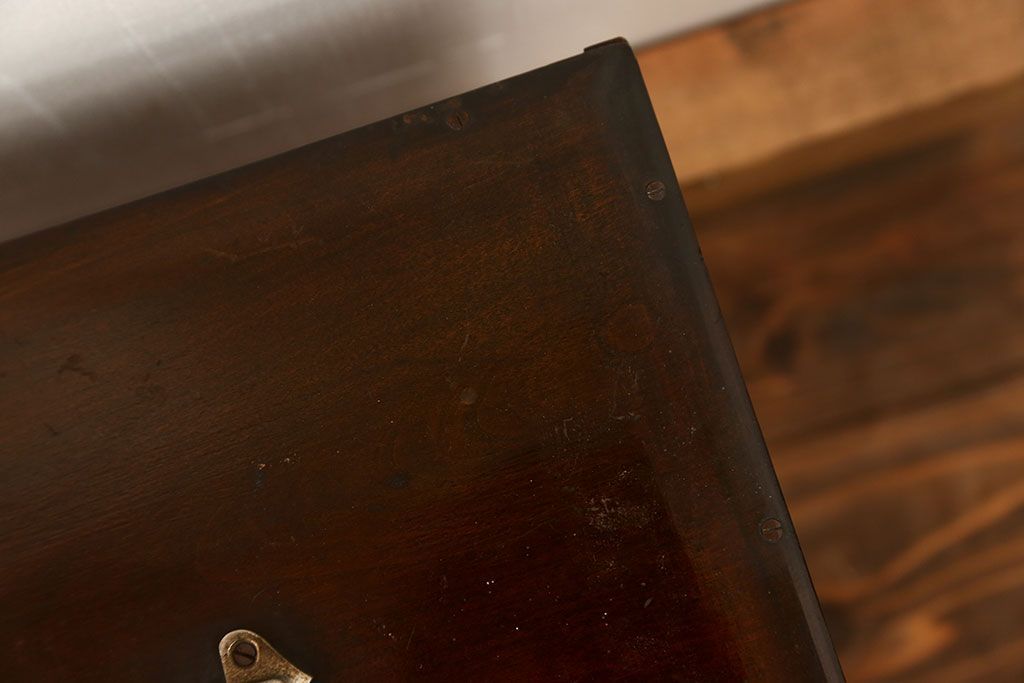 アンティーク家具　アンティーク 歯医者さんの古い往診箱(小引き出し、裁縫箱)