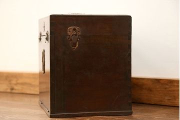 アンティーク家具　アンティーク 歯医者さんの古い往診箱(小引き出し、裁縫箱)