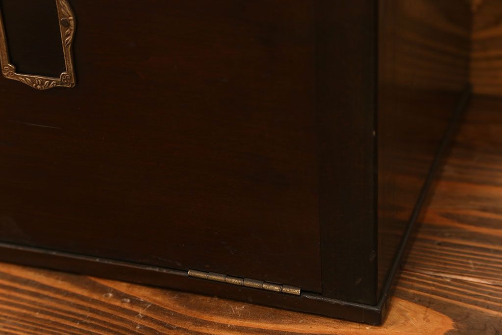 アンティーク家具　アンティーク 歯医者さんの古い往診箱(小引き出し、裁縫箱)