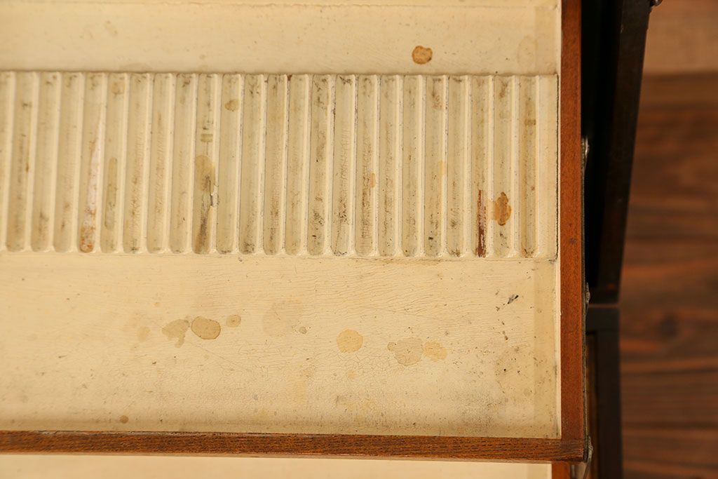 アンティーク家具　アンティーク 歯医者さんの古い往診箱(小引き出し、裁縫箱)