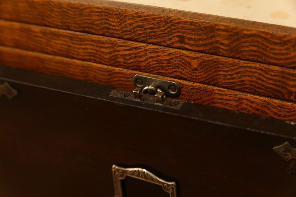 アンティーク家具　アンティーク 歯医者さんの古い往診箱(小引き出し、裁縫箱)