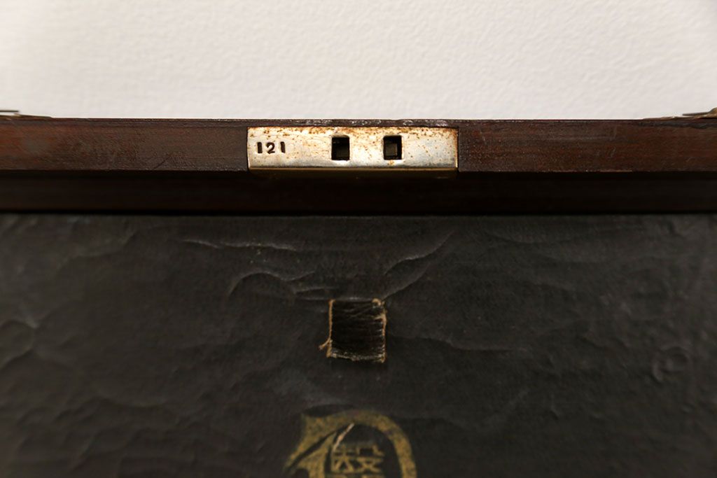 アンティーク家具　アンティーク 歯医者さんの古い往診箱(小引き出し、裁縫箱)