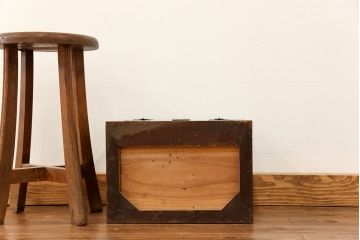 アンティーク家具　アンティーク 歯医者さんの古い往診箱(小引き出し、裁縫箱)