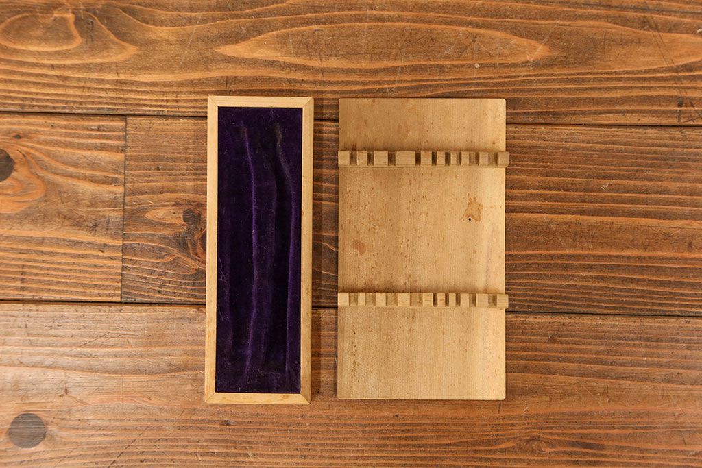 アンティーク家具　アンティーク 歯医者さんの古い往診箱(小引き出し、裁縫箱)