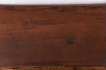 アンティーク家具　アンティーク 天板一枚板　使い込まれた古材天板の鉄脚センターテーブル(1)(ベンチ、長椅子、長イス)
