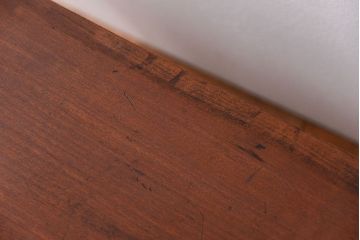 アンティーク家具　アンティーク 天板一枚板　使い込まれた古材天板の鉄脚センターテーブル(1)(ベンチ、長椅子、長イス)