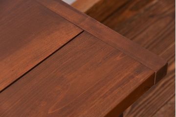 アンティーク家具　アンティーク 使い込まれた古材天板の鉄脚センターテーブル(1)(机、ベンチ、長椅子)