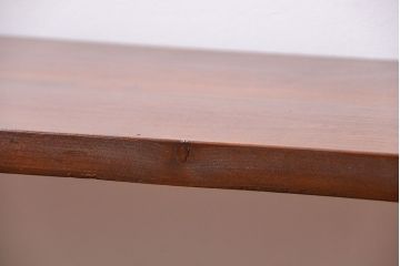 アンティーク家具　アンティーク 使い込まれた古材天板の鉄脚センターテーブル(1)(机、ベンチ、長椅子)