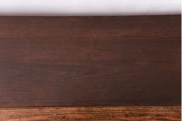 アンティーク家具　アンティーク 使い込まれた古材天板の鉄脚センターテーブル(2)(机、ベンチ、長椅子)