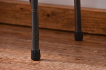 アンティーク家具　アンティーク 使い込まれた古材天板の鉄脚センターテーブル(2)(机、ベンチ、長椅子)