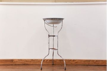 アンティーク雑貨　アンティーク 古いホーロー洗面器(1)(シンク、手洗いスタンド)