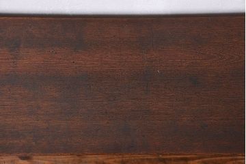 レトロ家具　昭和レトロ 古い木のシンプルなサイドテーブル(コンソールテーブル、机、作業台)