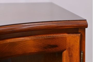 中古　カリモク　コロニアルコーナーサイドボード　定価約10万円(コーナーラック、TVボード、TV台)