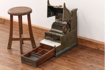 アンティーク雑貨　アメリカナショナル社製 アンティークレジスター