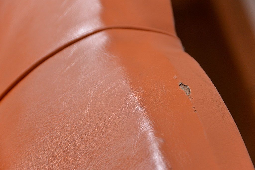 レトロ家具　昭和レトロ 1960年代　ポップな3Pソファ