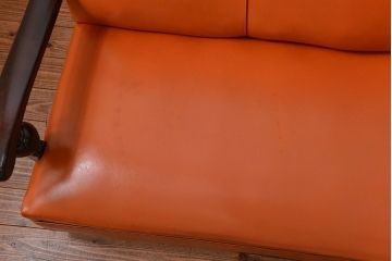 レトロ家具　昭和レトロ 1960年代　ポップな3Pソファ