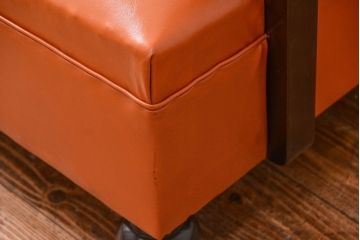 レトロ家具　昭和レトロ 1960年代　ポップな3Pソファ