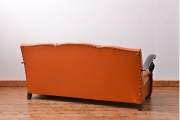 レトロ家具　昭和レトロ 1960年代　ポップな3Pソファ