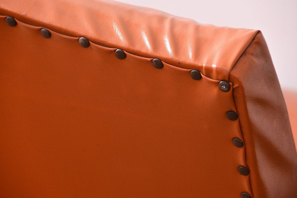 レトロ家具　昭和レトロ 1960年代　ポップな3Pソファ