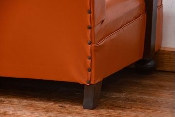 レトロ家具　昭和レトロ 1960年代　ポップな3Pソファ