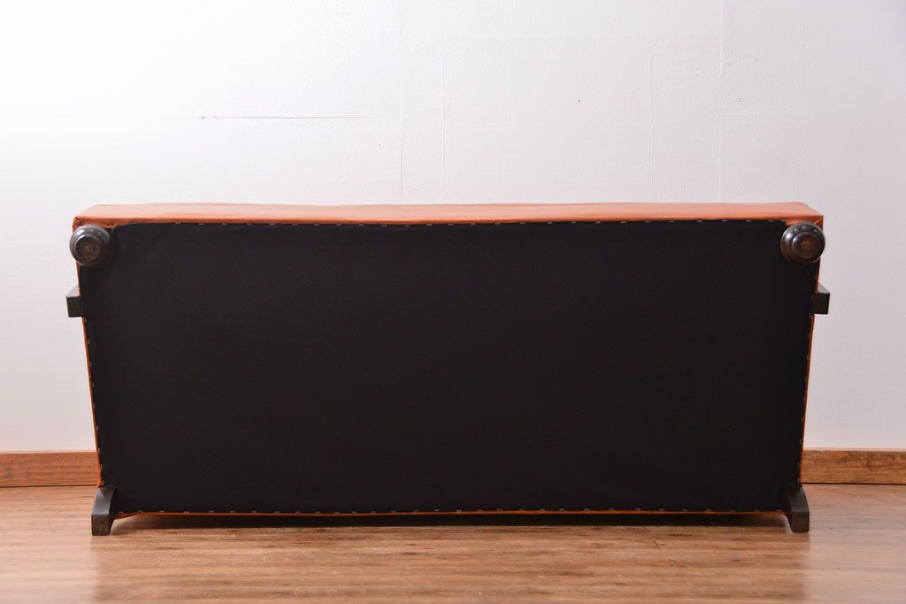 レトロ家具　昭和レトロ 1960年代　ポップな3Pソファ