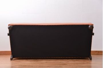 レトロ家具　昭和レトロ 1960年代　ポップな3Pソファ