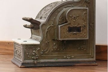アンティーク雑貨　1900年頃 アメリカ ナショナル社製 アンティークレジスター(キャッシャー)